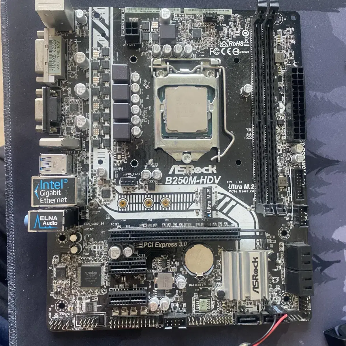 B250M-HDV i5-7500 4GBメモリ Amazon.com: ASRock B250M-HDV LGA1151/ Intel B250/ DDR4